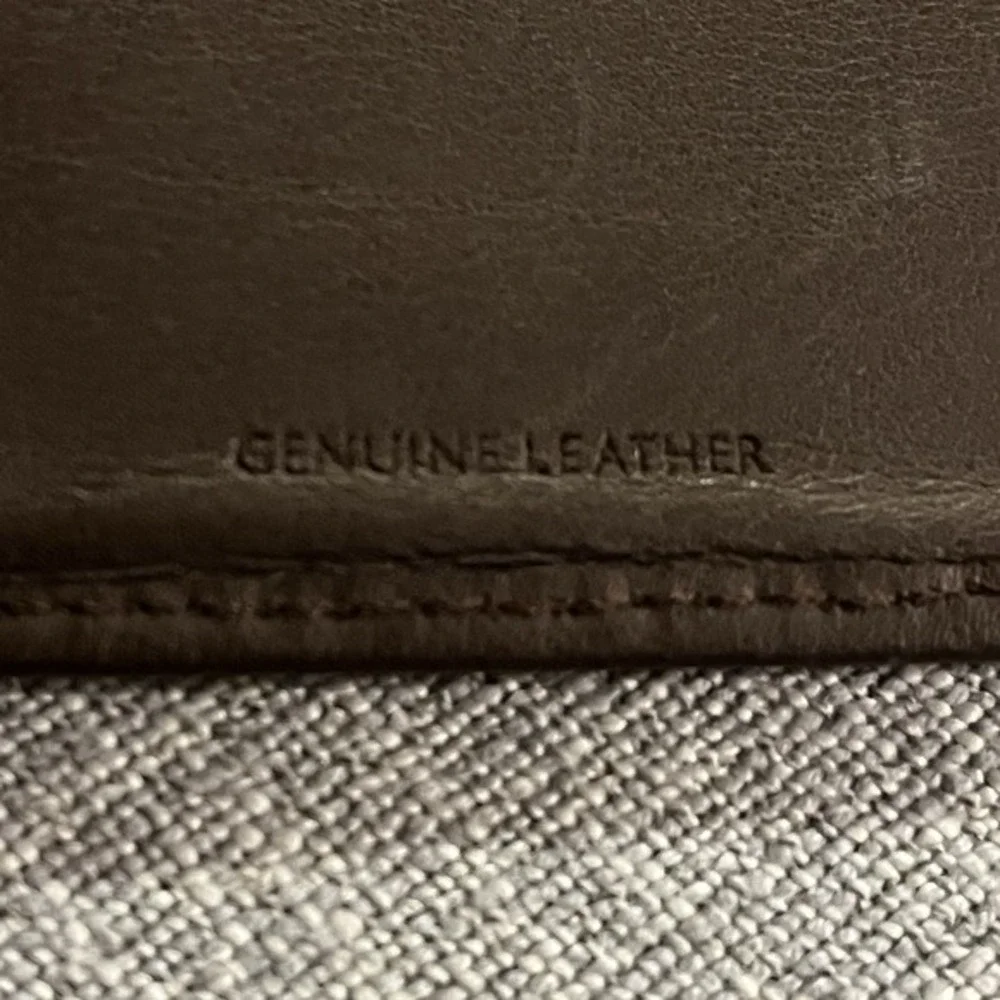 SWISS GEAR Genuine Leather Wallet Brown Bi-Fold Credit Card‎ Cash Money Holder